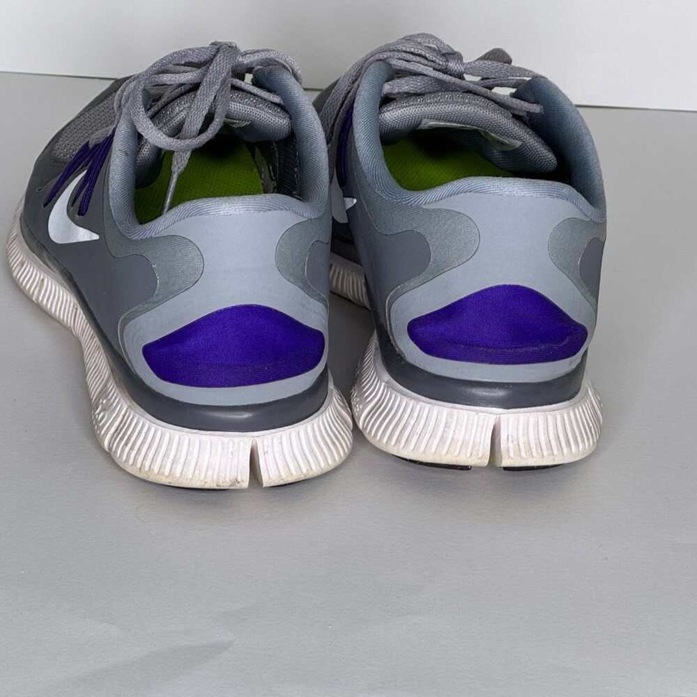 Nike Free Run 5.0 Running Shoes Womens sz 9.5- Grey Purple - Picture 5 of 7